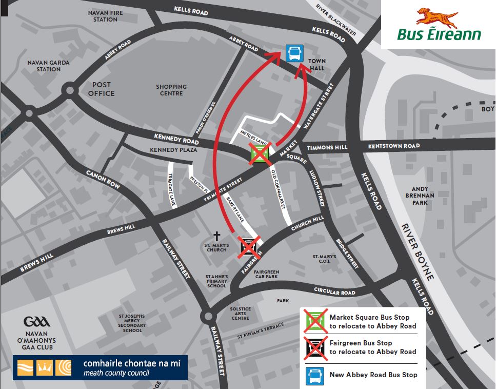 Navan 2030 Scheme Upgrade Works on Railway Street and Abbey Road